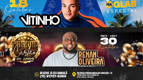 Pagode do Carlão — 20 anos, com Renan Oliveira