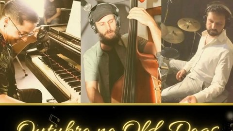 Outubro no Old Dogs - Felipe Kasteckas Trio