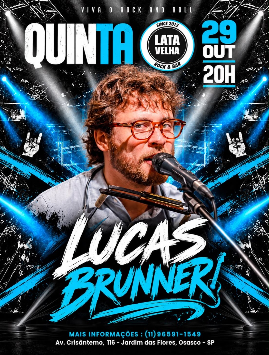 Lucas Brunner ao vivo no Lata Velha