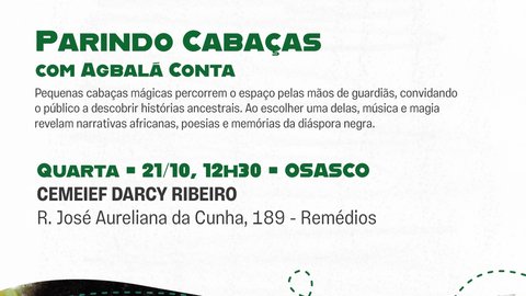 Parindo Cabaças com Agbalá Conta