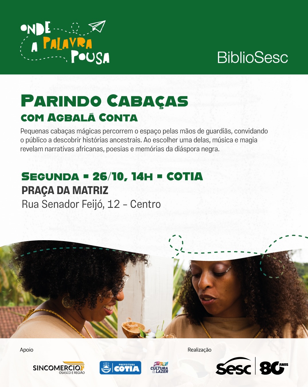 Parindo Cabaças com Agbalá Conta