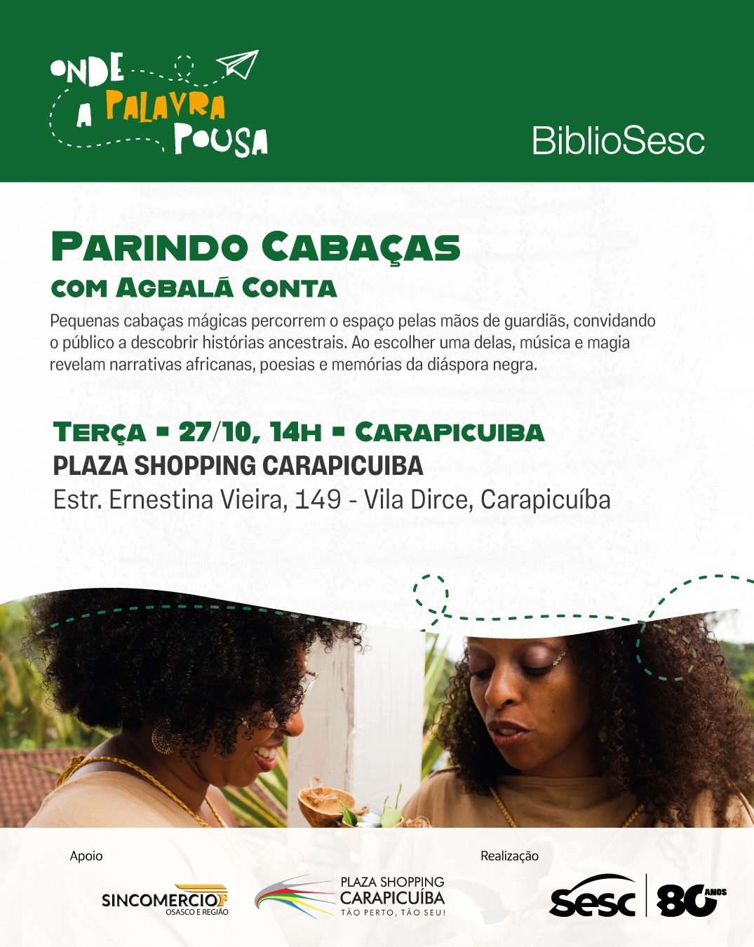 Parindo Cabaças com Agbalá Conta