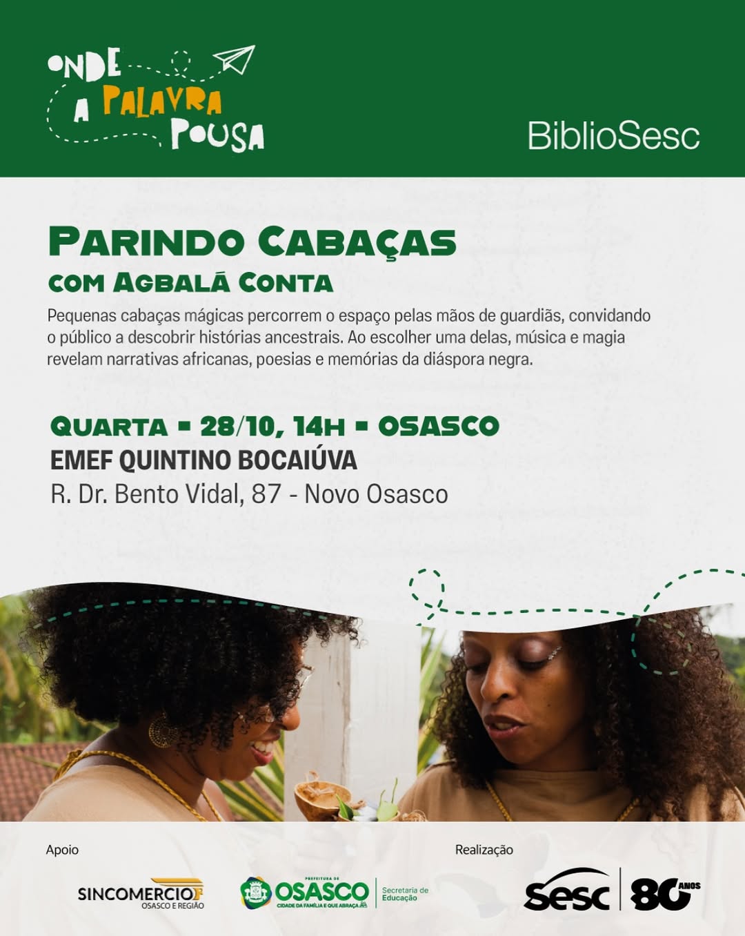 Parindo Cabaças com Agbalá Conta