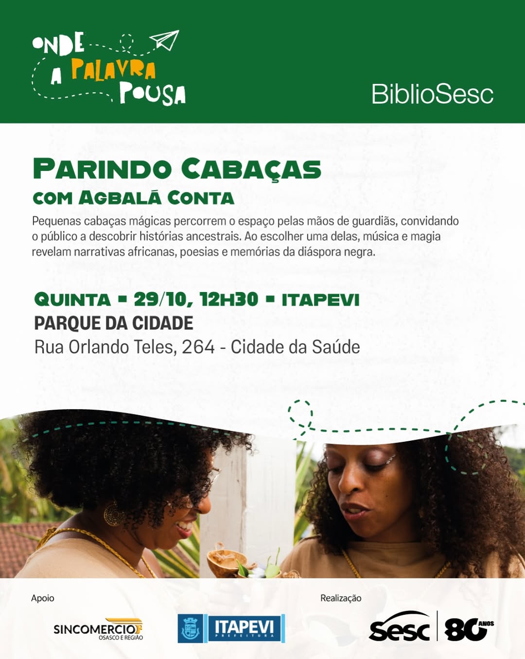 Parindo Cabaças com Agbalá Conta
