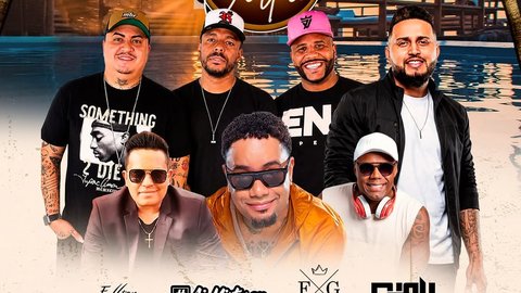 Pagode Cartão no Glab Beach