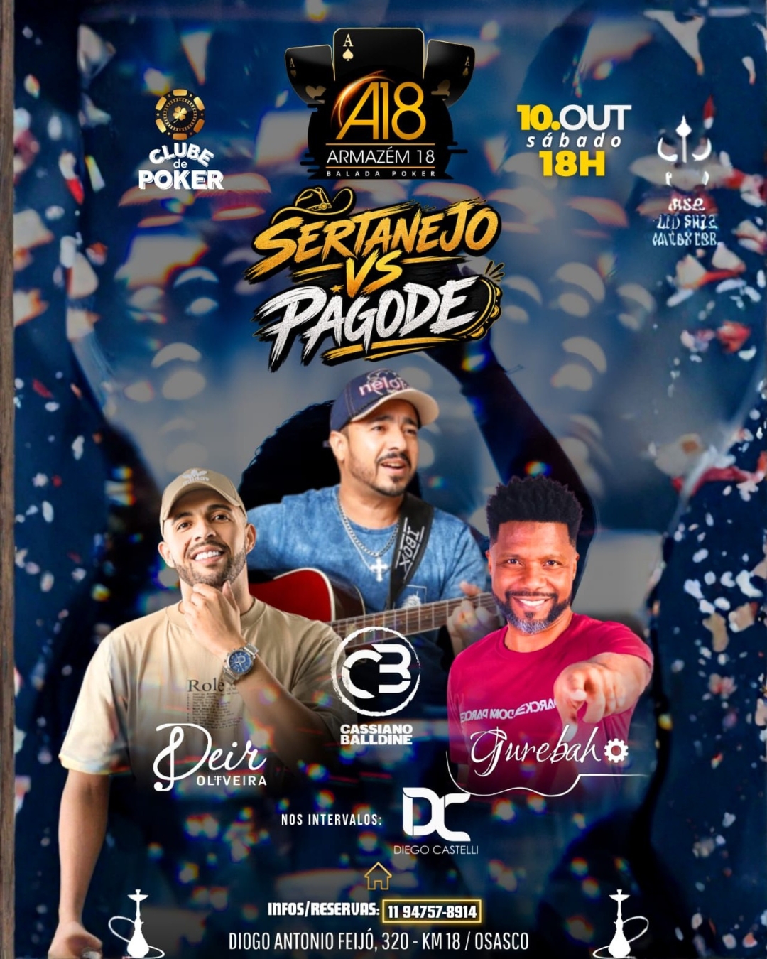 Sertanejo vs Pagode no Armazém 18