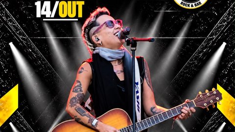 Música ao vivo com Nathalia Côrte no Lata Velha