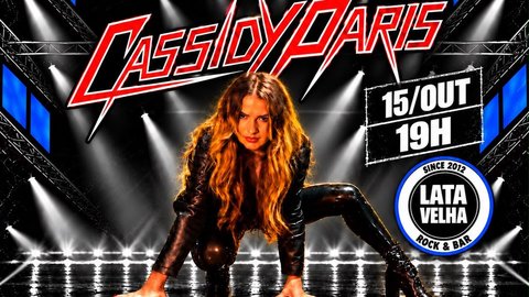 Cassidy Paris com abertura de Smoking Kobra no Lata Velha