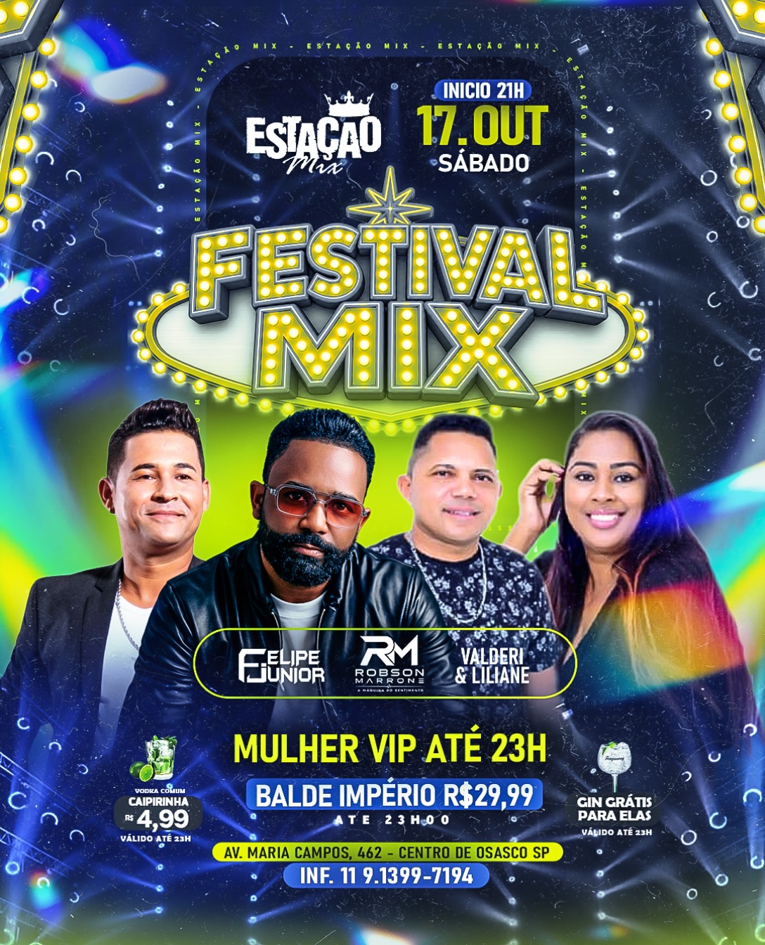 Festival Mix no Estação Mix