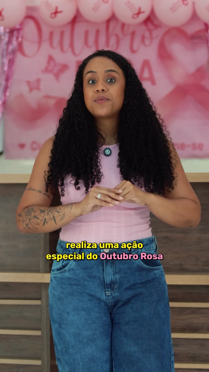 Ação especial do Outubro Rosa