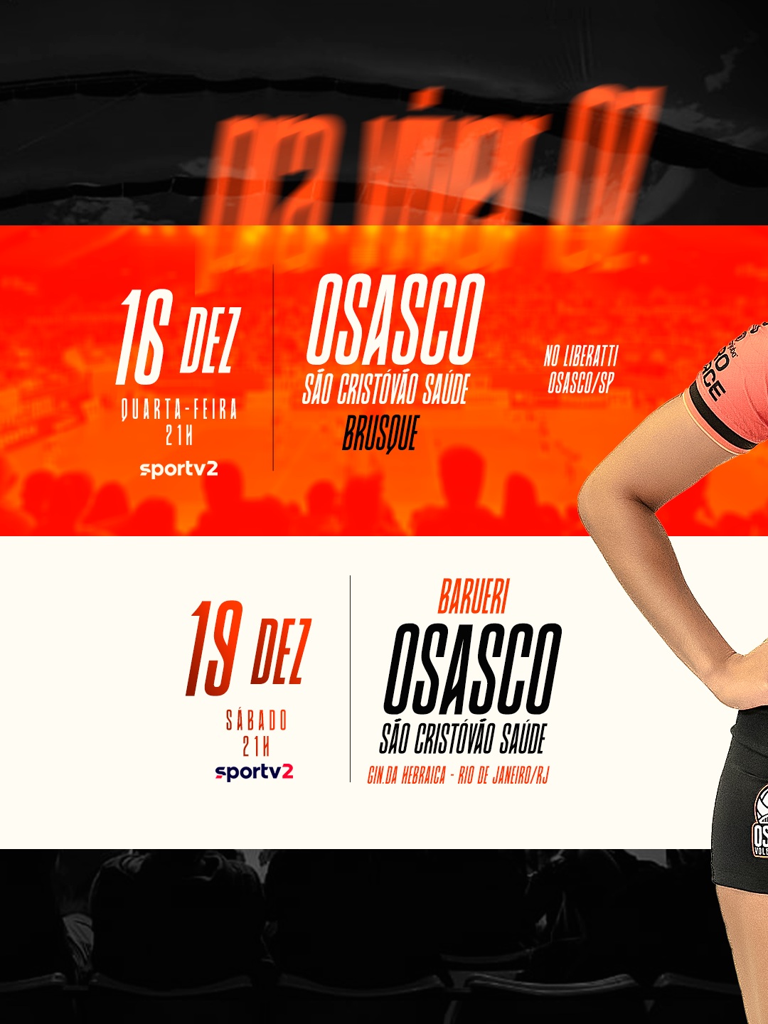 Osasco São Cristóvão Saúde vs Brusque