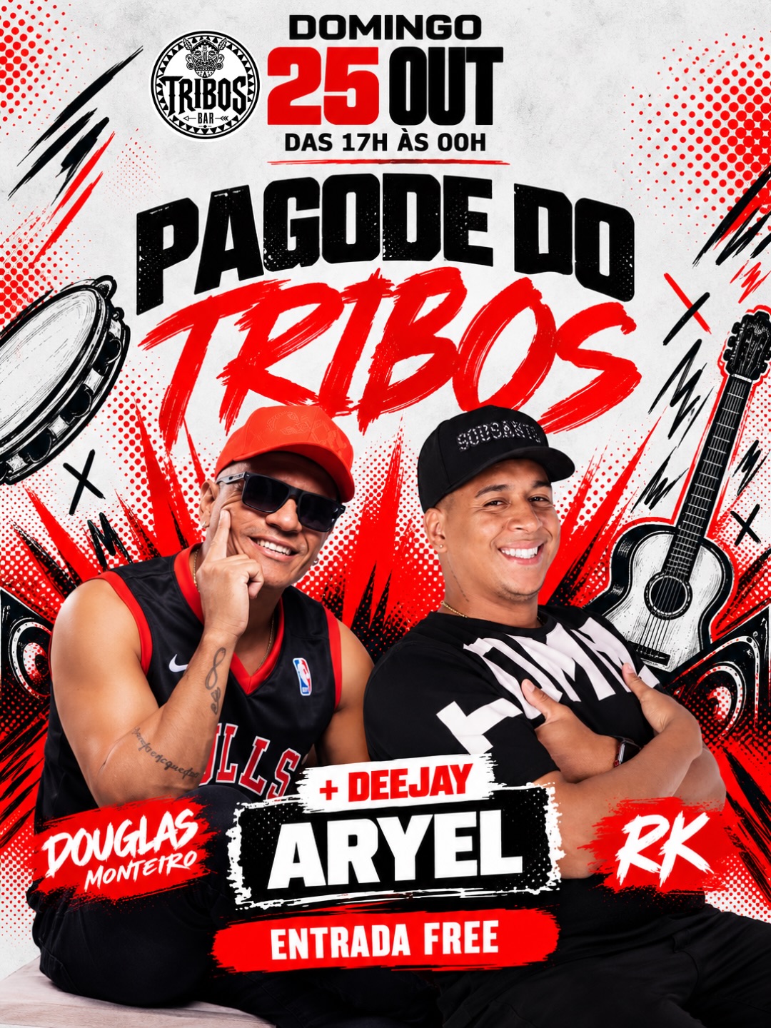 PAGODE DO TRIBOS com Renan Koficial, Douglas Monteiro e DJ Aryel