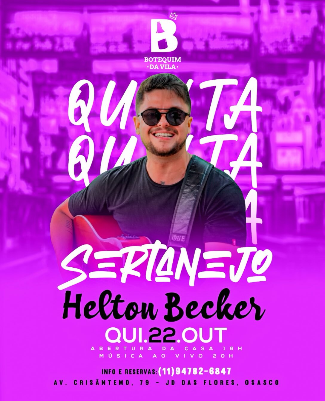 Sertanejo com Helton Becker