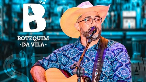 Sextou com sertanejo no Botequim da Vila com Luiz Marcondes