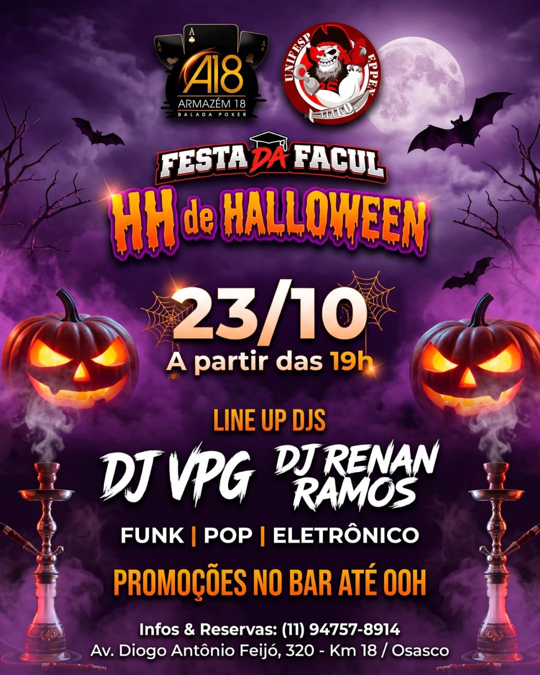 Festa da Facul HH de Halloween