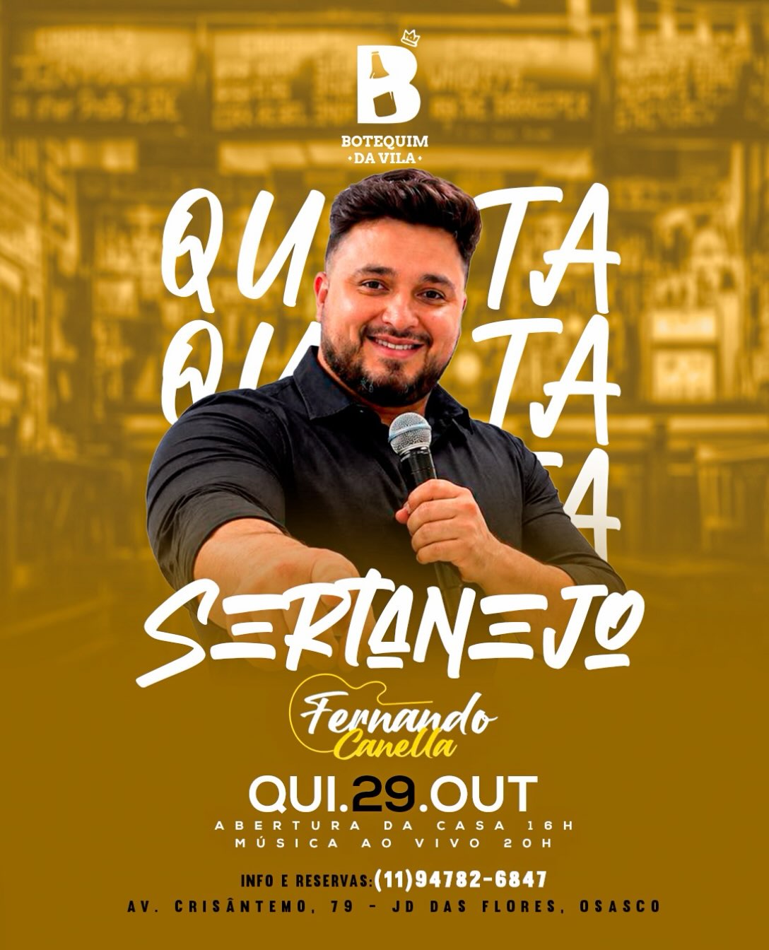 Quinta Sertanejo com Fernando Canella