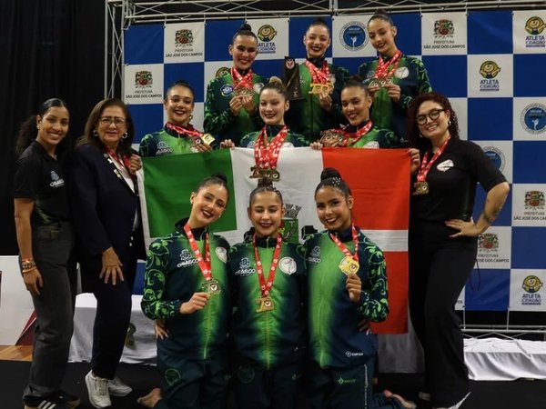 Ginástica rítmica de Osasco garante títulos no Estadual de Trios e Conjuntos