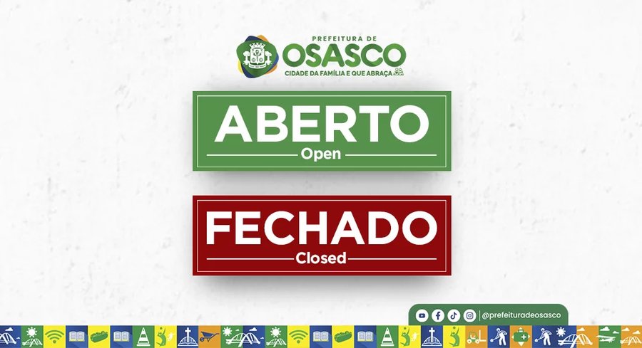 Confira o que abre e fecha no Dia do Servidor Público e Dia de Finados em Osasco