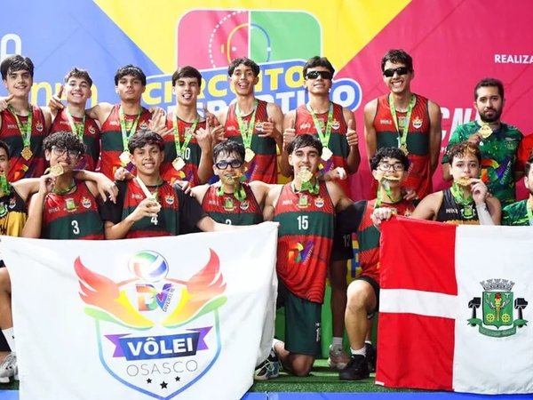 Vôlei masculino assegura títulos no Circuito Esportivo da Cidade de São Paulo