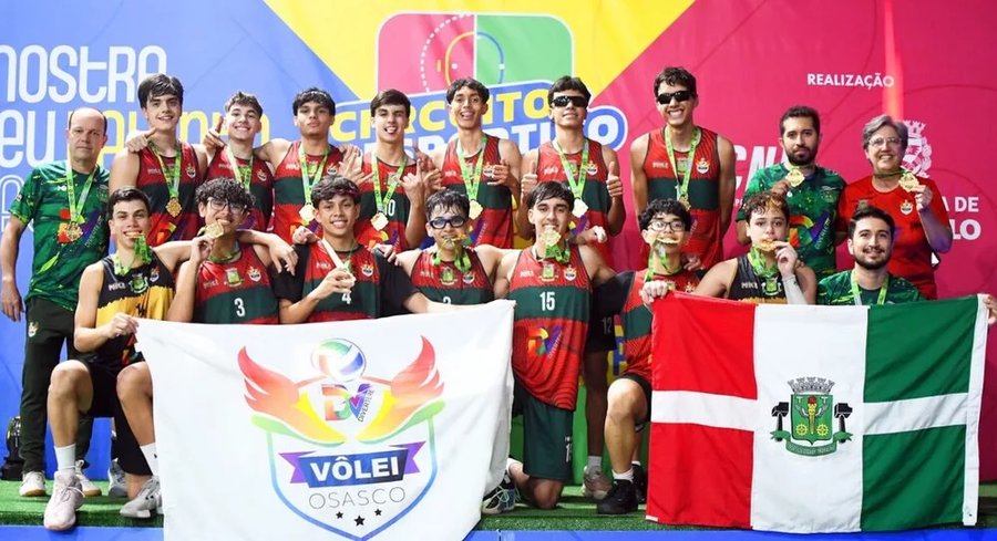 Vôlei masculino assegura títulos no Circuito Esportivo da Cidade de São Paulo